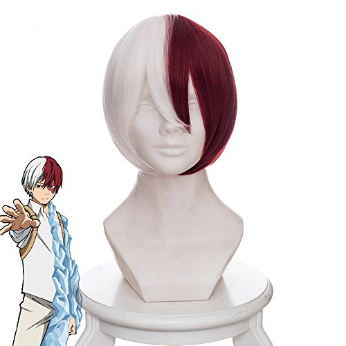 My Hero Academia Shoto Todoroki Cosplay Wig Cosplay Costume Hair