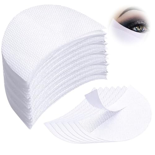 150 Stück Lidschatten Protector Pads,Lidschattenschild Lidschatten Gel Pad Patches, Patches Lidschatten Schablonen für Make-up Verwenden, zur Verhinderung von Wimpernverlängerung, Tönung.