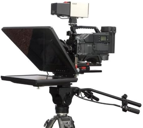 Prompter People ProLine Studio 19 Teleprompter with Reversing Monitor, 400 Nits Brightness, Up to 1200x1024 Resolution, 500:1 Contrast Ratio