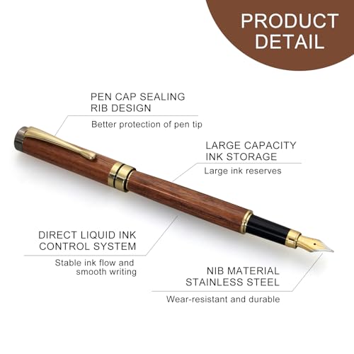 Ayiaren Luxury Wooden Fountain Pens thumb #1