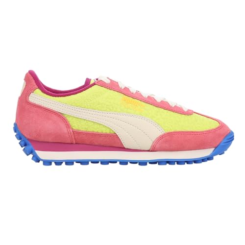 PUMA Womens Easy Rider Brights Lace Up Sneakers Shoes Casual - Blue, Red, Yellow - Size 7.5 M