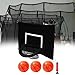 Yiju Basketball Hoop for Trampoline Basketball Training with Net Lightweight Children Waterproof Replacement Basketball Frame Outdoor Sports, Style F