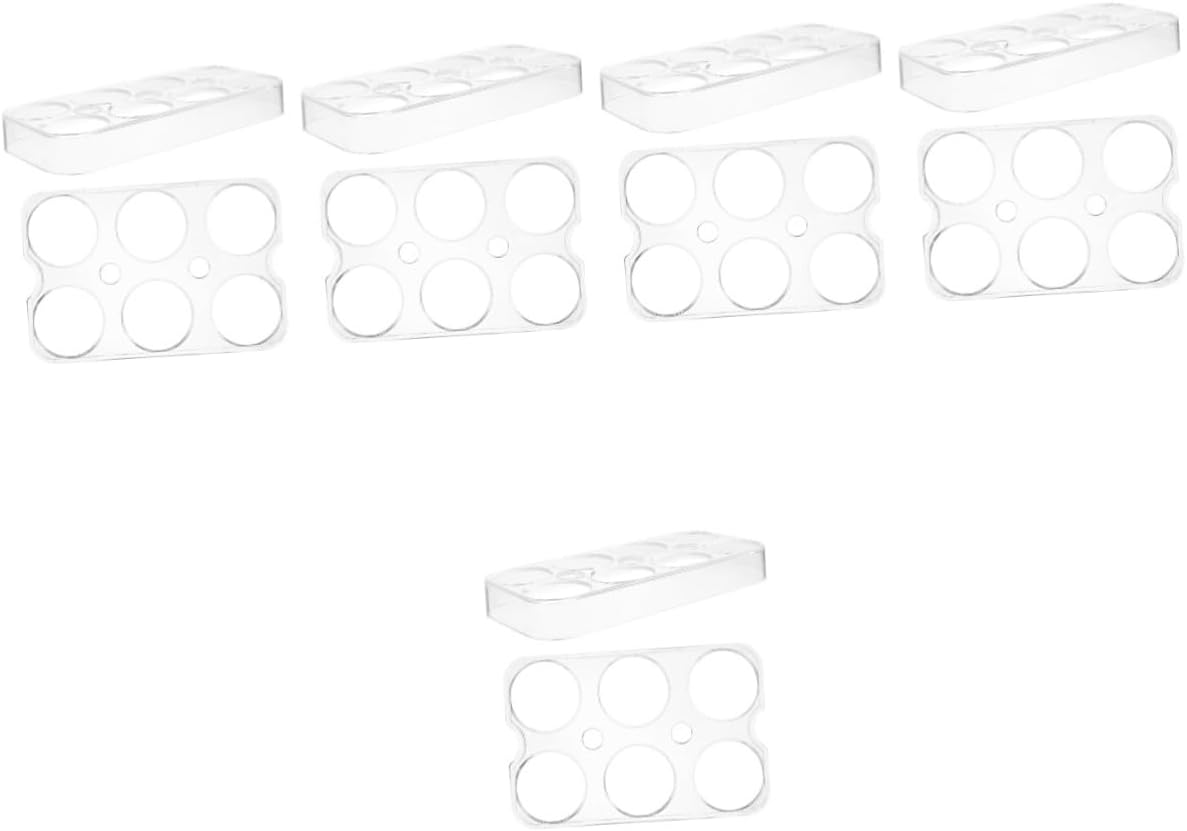 POPETPOP 10pcs Holder for Refrigerator Slot Slot Trays for Kitchen Storage Space-saving Design for Freezers Camping and Picnics