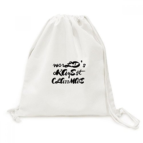 Sac à dos en toile à cordon compagnon léger pour vos sorties de week-end