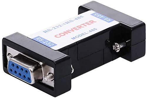 ATEVON RS232 to RS485 Converter - DB9 Serial to RS-485 Adapter with Terminal Board for PLC, Modbus, CNC, Microcontroller & Industrial Devices-image-1