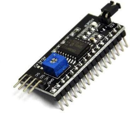 Stookin I2C Lcd Display Iic I2C Serial Interface Board Module Lcd 1602 Address Changeable Micro Controller Board Electronic Hobby Kit