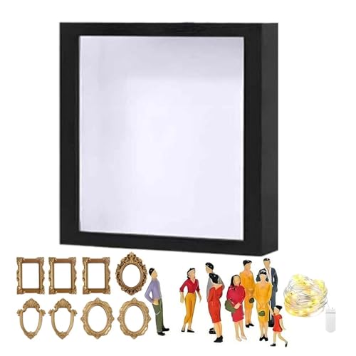 Boîte de silhouette mini musée pour figer vos précieux souvenirs d'enfance