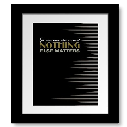Nothing Else Matters Song - Lyric Abstract Modern Classic Rock