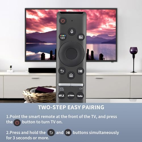Image of for Samsung-Smart-TV-Remote, Only Replacement for Samsung Smart TVs with Voice Control