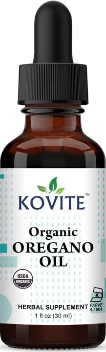 Aceite de orégano orgánico 80% extracto líquido - 1 oz