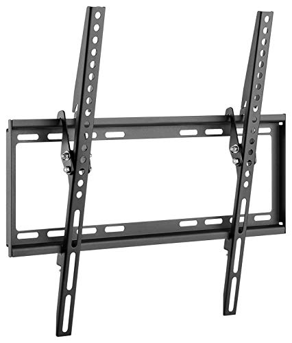 goobay 49731 Soporte de Pared inclinable de 55 Pulgadas para televisores y monitores de 32" a 75" hasta 35Kg VESA 400x400