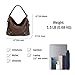 Scarleton Purses for Women, Shoulder Bag, Top Handle Vintage Hobo Bags, Handbags with Strap, H106521 - Coffee Brown
