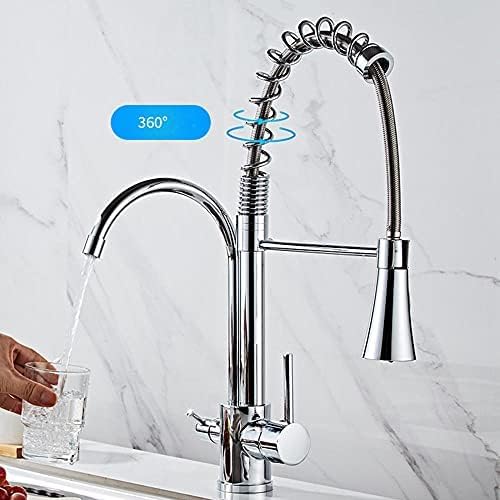 Grifo de cocina con manguera extraíble que soluciona tu espacio 2