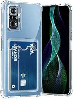 AKABEILA Case for Samsung Galaxy A52 A52S 5G Clear Slim Phone Case Soft TPU Wallet Case Bag Cover with Card Slot Holder Shockproof 6.5"