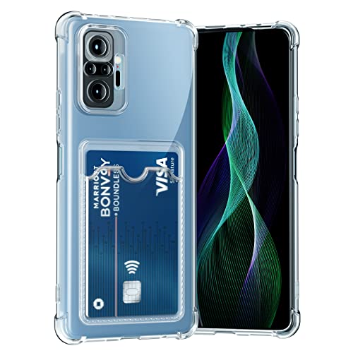 AKABEILA Case for Samsung Galaxy A54 5G Clear Slim Phone Case Soft TPU Wallet Case Bag Cover with Card Slot Holder Shockproof 6.4 Inch