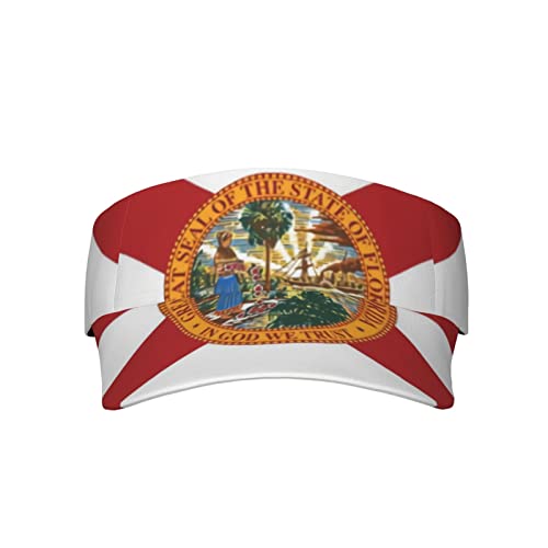 Image of Cute Funny Flag Hat Women Men Adjustable Flag Sport Sun Visor Hat Summer Fashion Sun Cap Beach Flag Hat