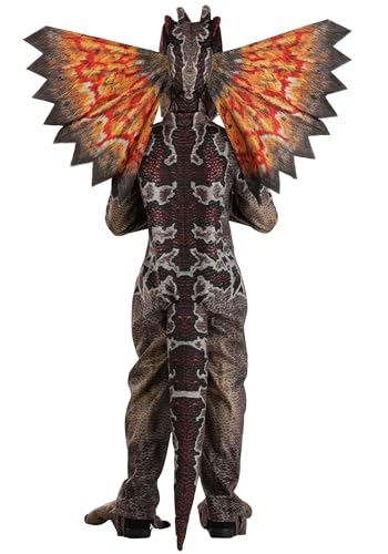 Disfraz infantil Dilophosaurus dinosaurio deluxe Large miniatura 3