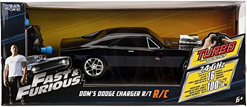 Image of Jada 1:24 Fast and Furious Radio Controlled - Dom's 1970 Dodge Charger