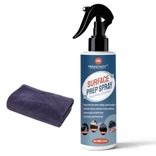 Surface Prep Spray Automotive Surface Degreaser for Auto Paint Prep, Easy Spray-On Cleaner Removes