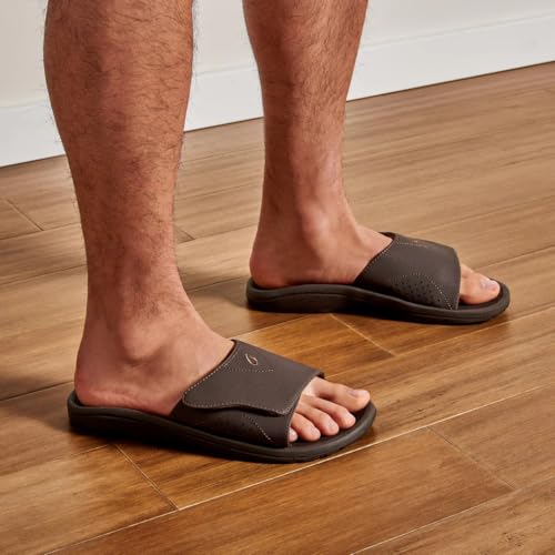 Image of OluKai Nalu Slide Men's Versatile Slide Sandals, Water-Friendly & Adjustable Straps, Lightweight & Durable, All-Day Comfort & Support