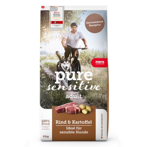 MERA Pure Sensitive Rind & Kartoffel 4kg getreidefreies Hundefutter