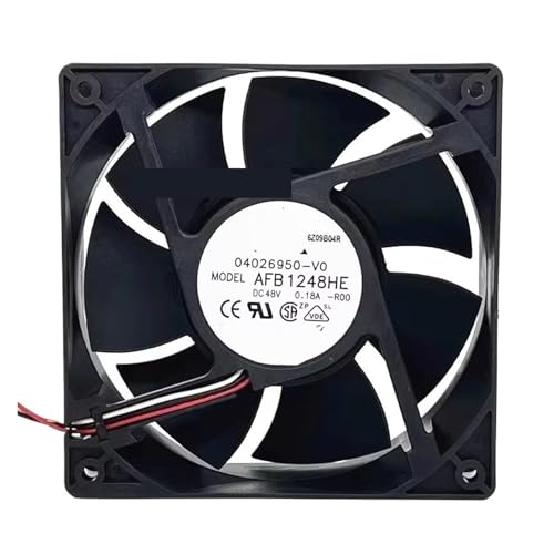 Ventilateur de refroidissement AFB1248HE 48V compact et silencieux pour armoire