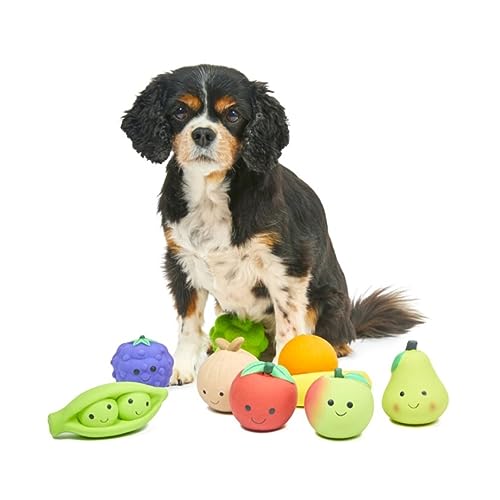 Petface Latex Banana Hundespielzeug, weiches Kauspielzeug, klein