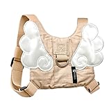 《迷子防止＆安全対策 》MILASIC ナビキッズハーネス カフェオレ クリームソーダ 迷子紐 リュックみたいに背負える 飛び出し防止 ハーネス こども ひも 迷子防止グッズ 安全ベルト セーフティーハーネス 幼児 児童 1歳 2歳 3歳 お出かけ 公園 旅行 通園 プレゼント ギフト ベビー用品 SNS インスタで紹介