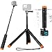 Galleggiante Monopiede Grip mano Treppiede impermeabile estensibile Selfie Monopiede per Go Pro Hero 13,12, 11, 10, 9, 8, 7, 6, 5, 4, 3, DJI Action 5 Pro 4/3, Videocamera d'azione immagine