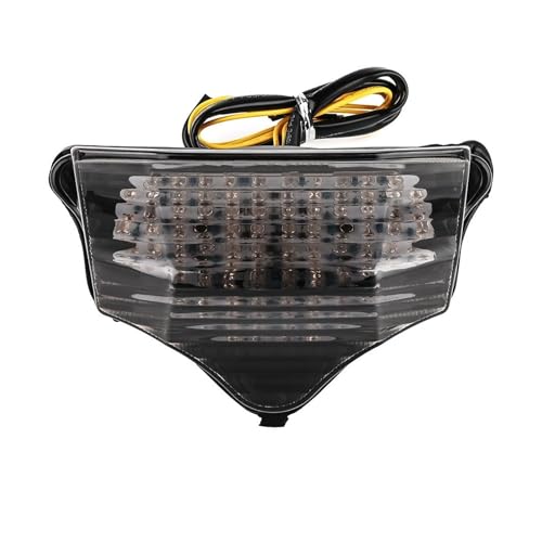 Feu de stop LED FZ6 avec clignotants intégrés look fumé pour Fazer 600
