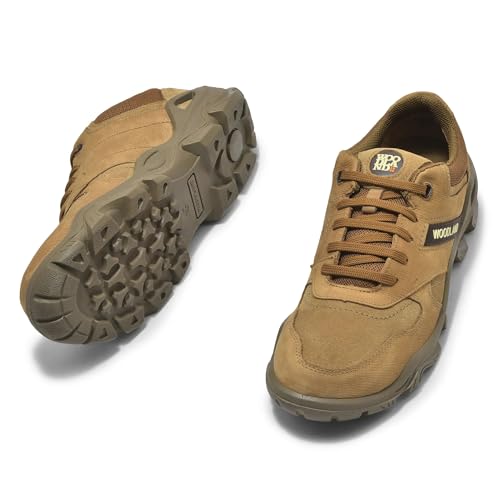 Image of Woodland Men's Leather Sneaker