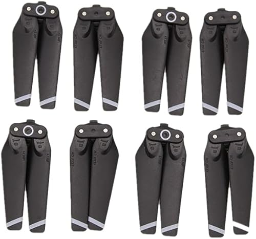 SOLKIN Drone Accessories 8pcs Propeller for DJI Spark Drone Quick Release Folding Blade 4730F Props RC Spare Accessory CW CCW (Color  White)