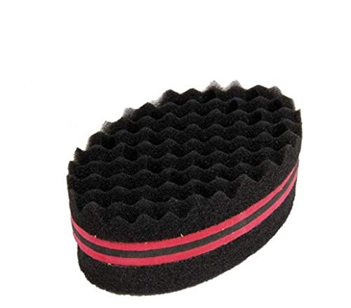 Ruluti 1pc Pennello Spugna, Ovale Twists Dread