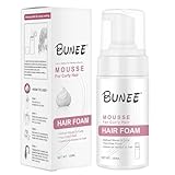 espumas para pelo rizado