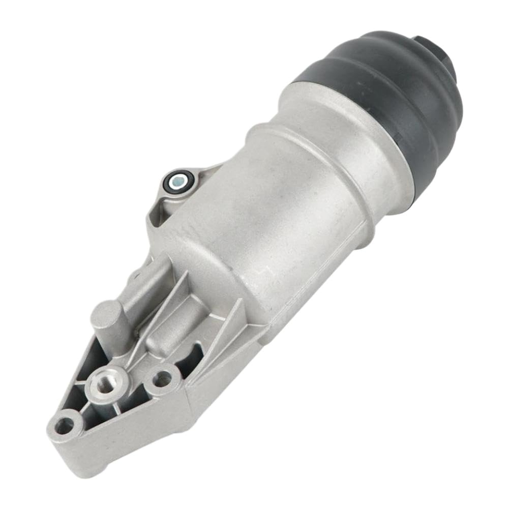 Alloggiamento del filtro dell'olio motore in alluminio con filtro compatibile con A4 A5 S5 A6 A7 A8 Q7 Q5 2.4 2.8 3.0 TSI 06E115405K 06E115405C