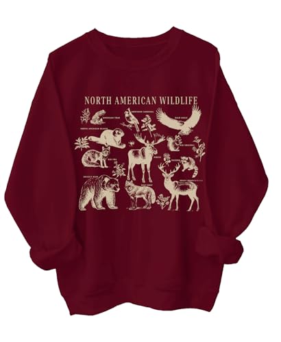 North American Wildlife Sweatshirt North American Wildlife Shirt