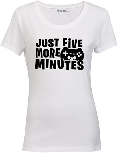 Gamer - Five More Minutes - Ladies - T-Shirt