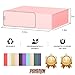 PSHVYM Gift Boxes with Lids, 11.5x7.8x3 In Pink Gift Box for Presents Magnetic Closure for T-Shirts, Gloves, Scarves, Books, Baby Clothes, Robes Clothing Gift Wrap, Contains Card, Ribbon