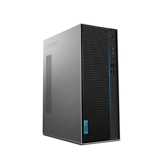 Lenovo IdeaCentre T540 Gaming - Ordenador de sobremesa, Procesador AMD Ryzen 5 3600, 256 GB SSD, 8 GB de RAM, Tarjeta gráfica NVIDIA GeForce GTX 1650 4GB GDDR5, Teclado y ratón USB, Color Gris
