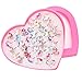 HOWAF 36 Pezzi Unicorno Festa Compleanno Regalo Bambini Anelli Bambina Regolabili con Vetrina a Forma di Cuore per Ragazze gaget Compleanno Bambini Festa Regali Giocattoli Bomboniere