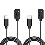 Compatible for Samsung Galaxy Fit 3 Charger Cable Smartwatch Fast Charging (Type C, 2 Pack)