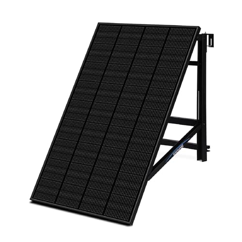SUNSHARE RAY 200W Full Black Solarmodul inkl. Passender-Balkonhalterung – TopCon N-Typ...