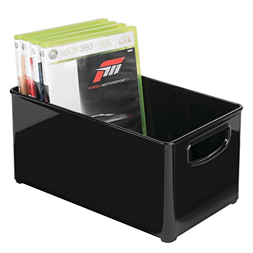 MDesign Scatola portaoggetti, per CD, videogiochi