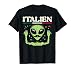 Italian Alien Italien Funny Italy Hand Gesture Men Women Kid T-Shirt