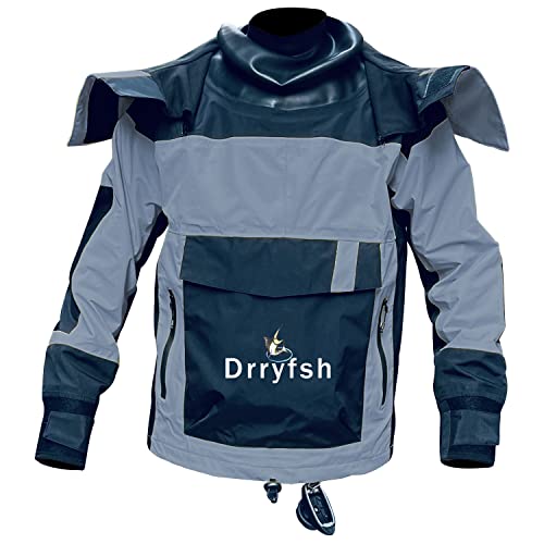 Mens Kayak Dry Suit Women Canoe Drysuits With Switchzip Technology (Gray, X-Large) #TOP3