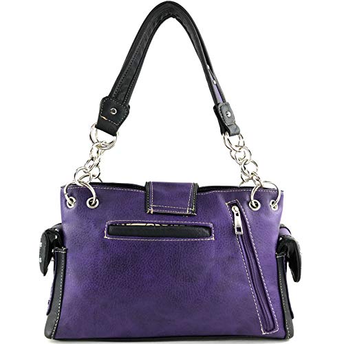 Zelris Western Paisley Buckle Women Conceal Carry Handbag Purse3