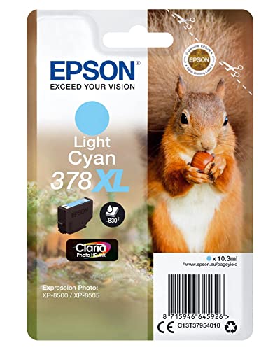 Epson C13t37954010 Claria Photo HD 378 x l cartouche d'encre – Light Cyan Amazon Dash Replenishment est prêt