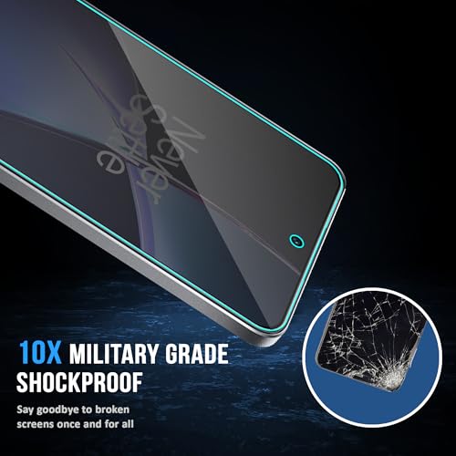 Image of FIRST MART Privacy Tempered Glass Screen Protector for OnePlus Nord CE 4 and Nord CE 3 (6.7 Inches) with Edge to Edge Screen Coverage and Easy Installation kit | Anti Spy Protection (Pack of 2)