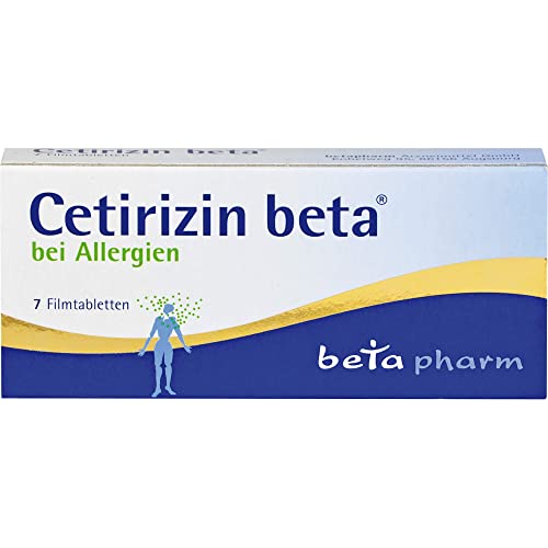 CETIRIZIN beta Filmtabletten 7 St Cover