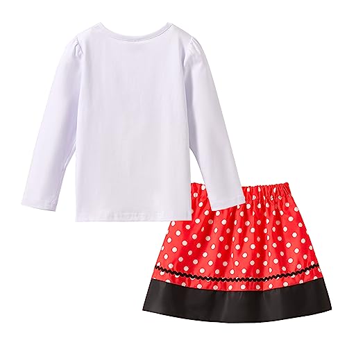Mud Kingdom Little Girls Birthday Clothes Sets for Gifts - Image 5